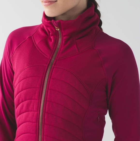 Rare Lululemon Fleece Out JacketBerry RumbleRelease Date: 11/2015 - Picture 2 of 16